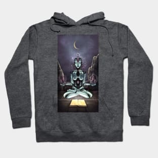 Meditating Android Hoodie